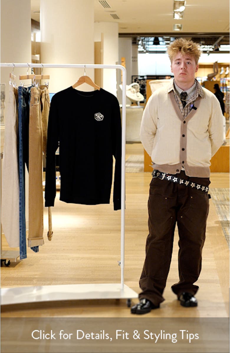 Sunflower Long Sleeve Graphic T-Shirt, sales video thumbnail