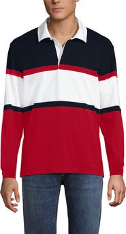 Lands' End Long Sleeve Rugby Shirt