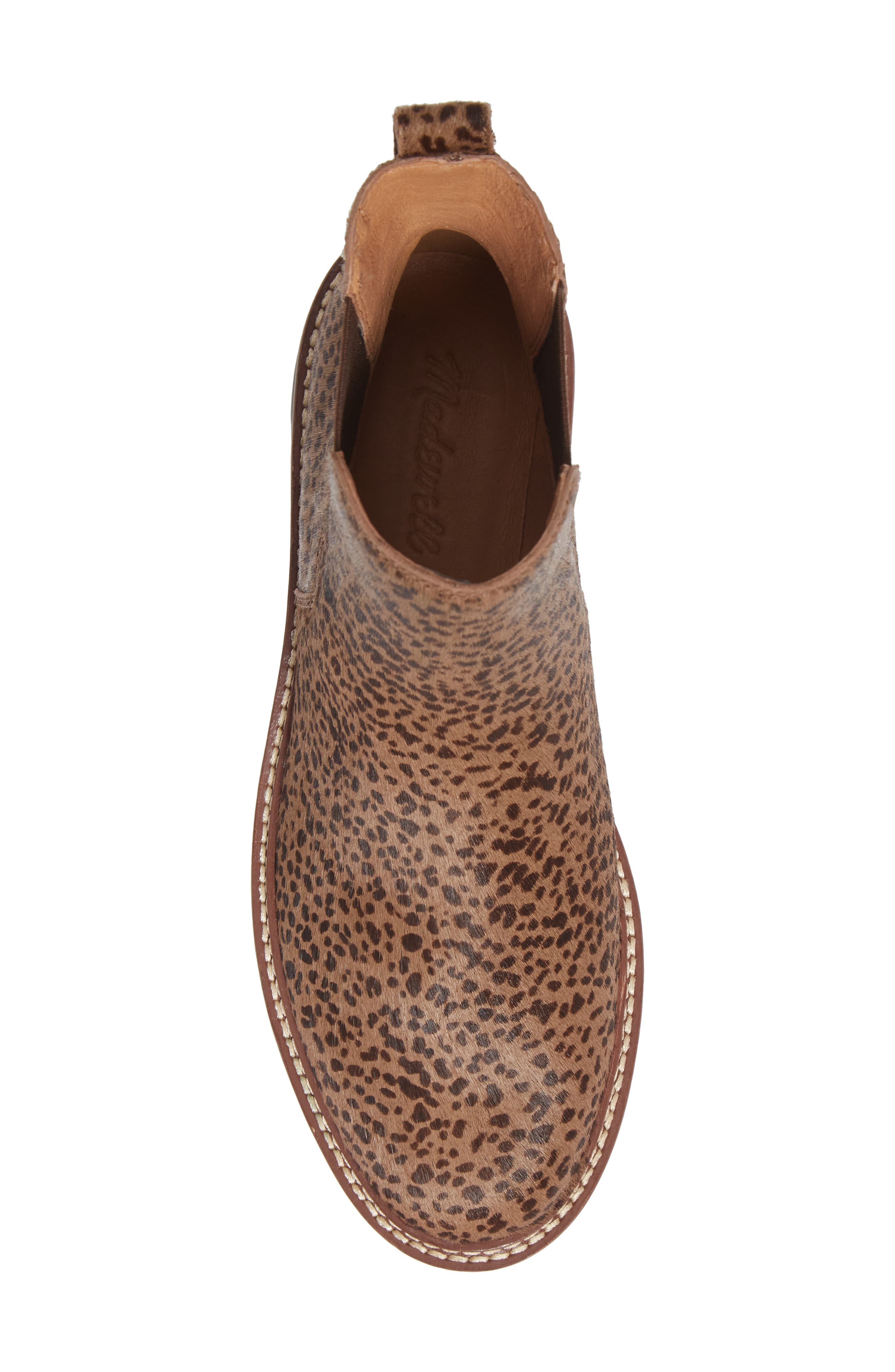 Madewell The Citywalk Lugsole Genuine Calf Hair Chelsea Boot, Alternate, color, 