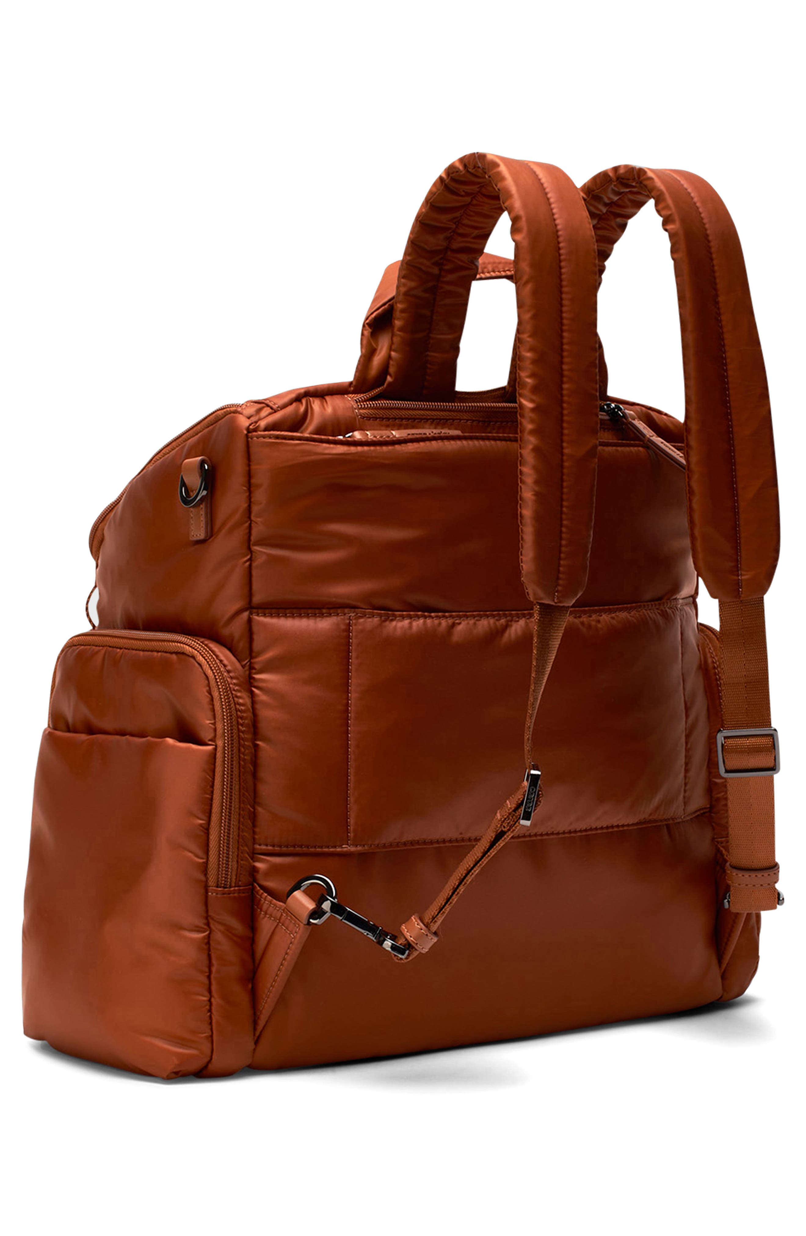 Caraa Large Baby Bag Diaper Bag, Alternate, color, Clay
