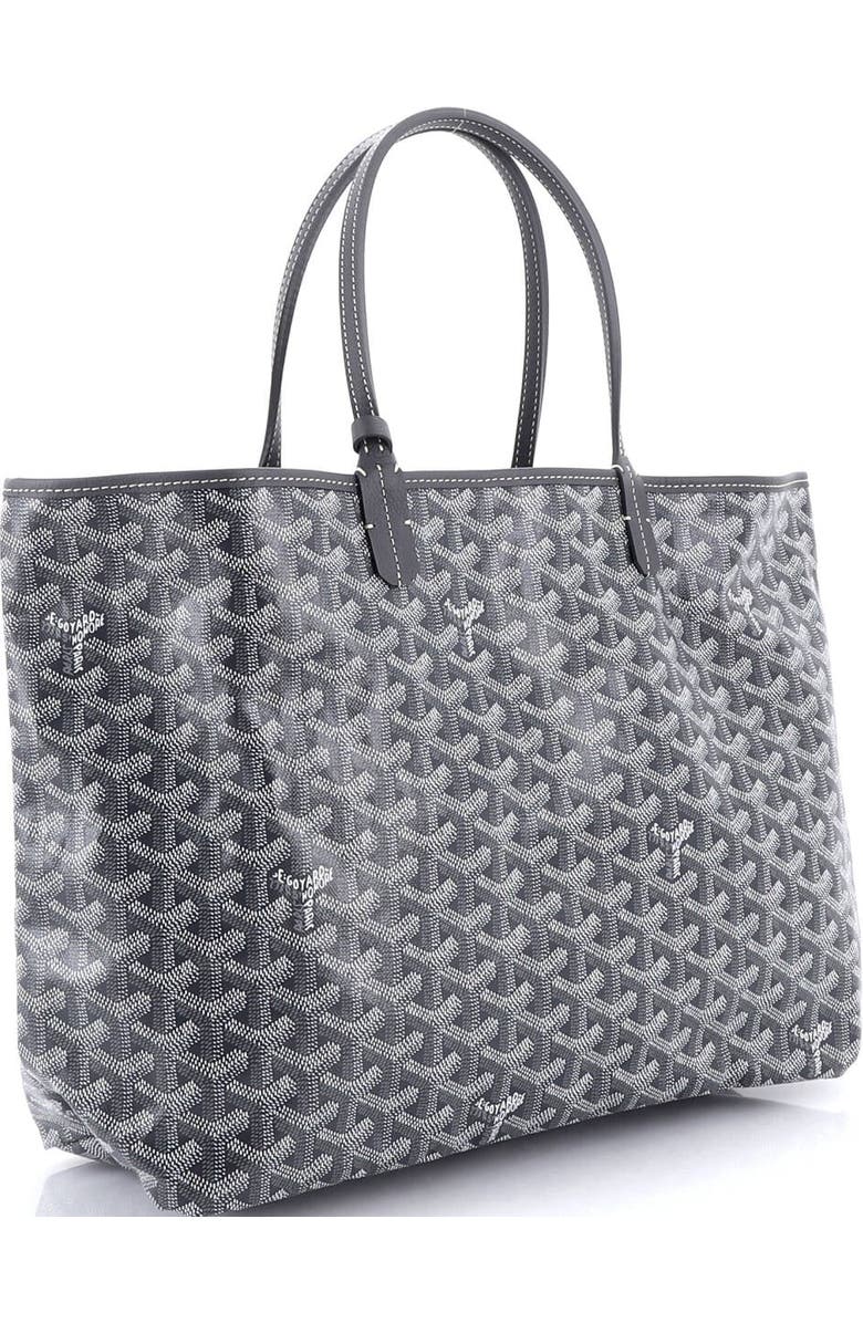 Pre-Owned Goyard Saint Louis Tote Coated Canvas PM, Alternate, color, Gray