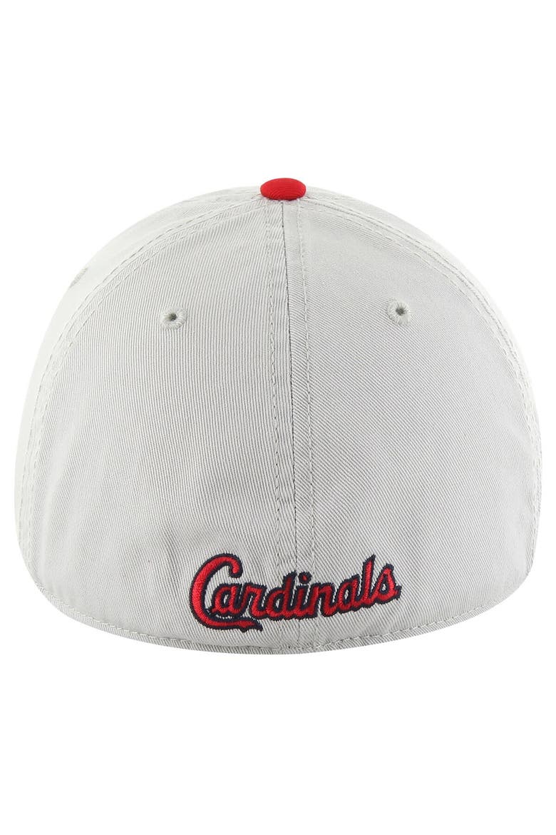 Men's '47 Gray/Red St. Louis Cardinals Sure Shot Classic Franchise Fitted Hat, Alternate, color, Gray