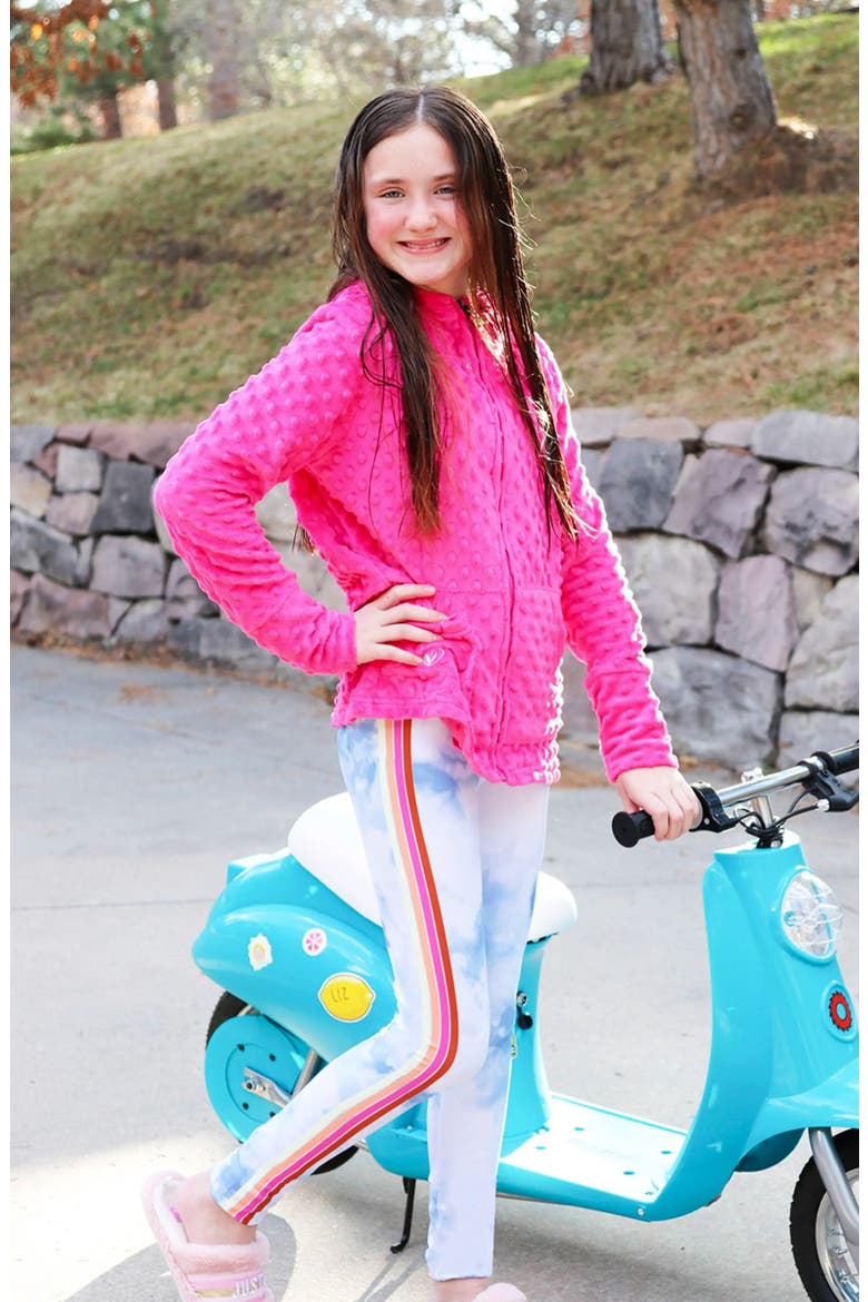Cloud Printed Leggings, Alternate, color, Multicolor