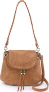 HOBO Fern Leather Zip Flap Crossbody Bag
