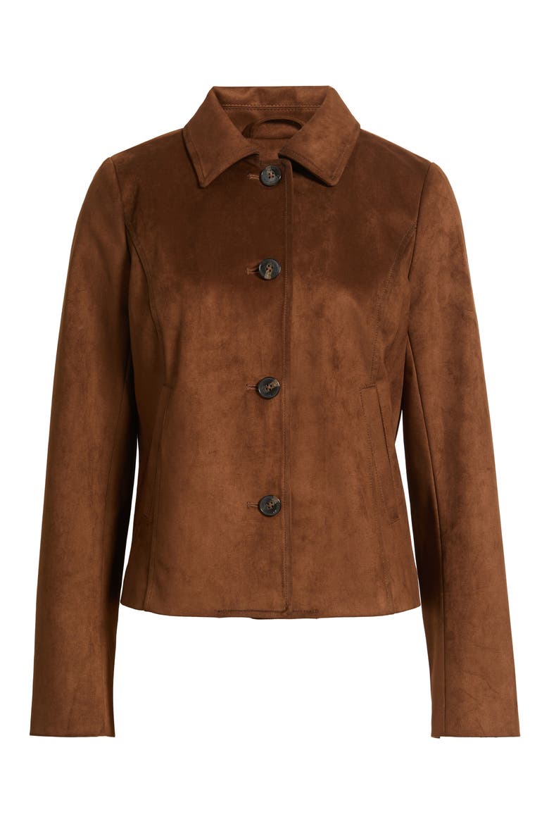 【dium.】Fake Suede Jacket Faux Suede Jacket (Women) | Nordstrom