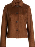 Michael Kors Faux Suede Jacket