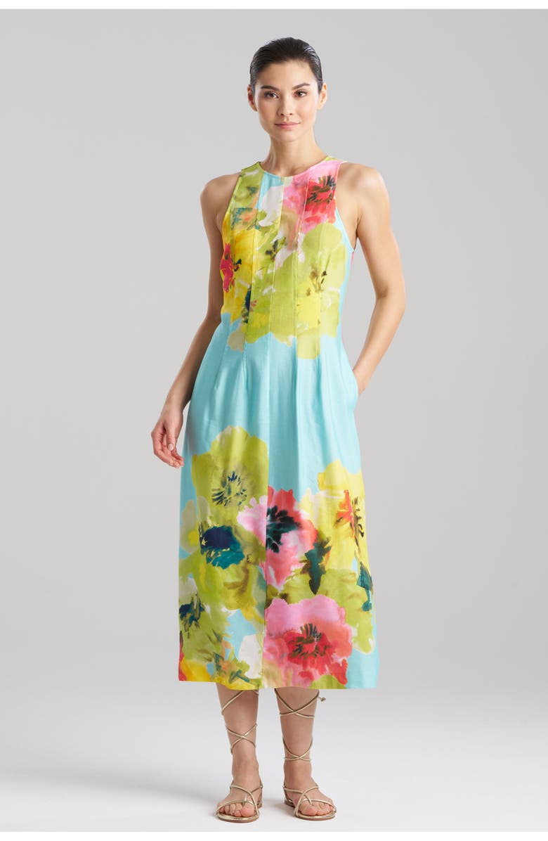 Natori Ophelia Seamed Dress, Main, color, Multi