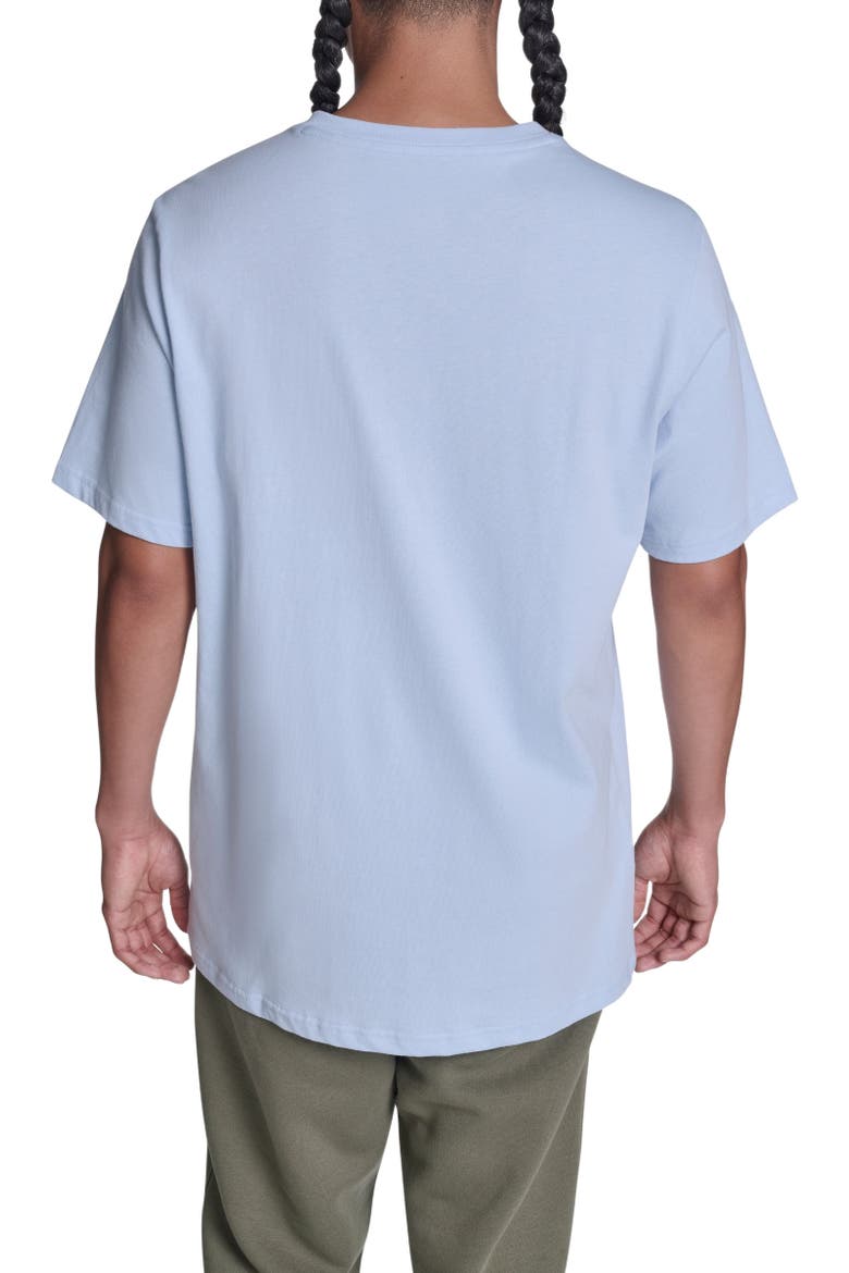All Star T-Shirt, Alternate, color, CLEAR SKIES