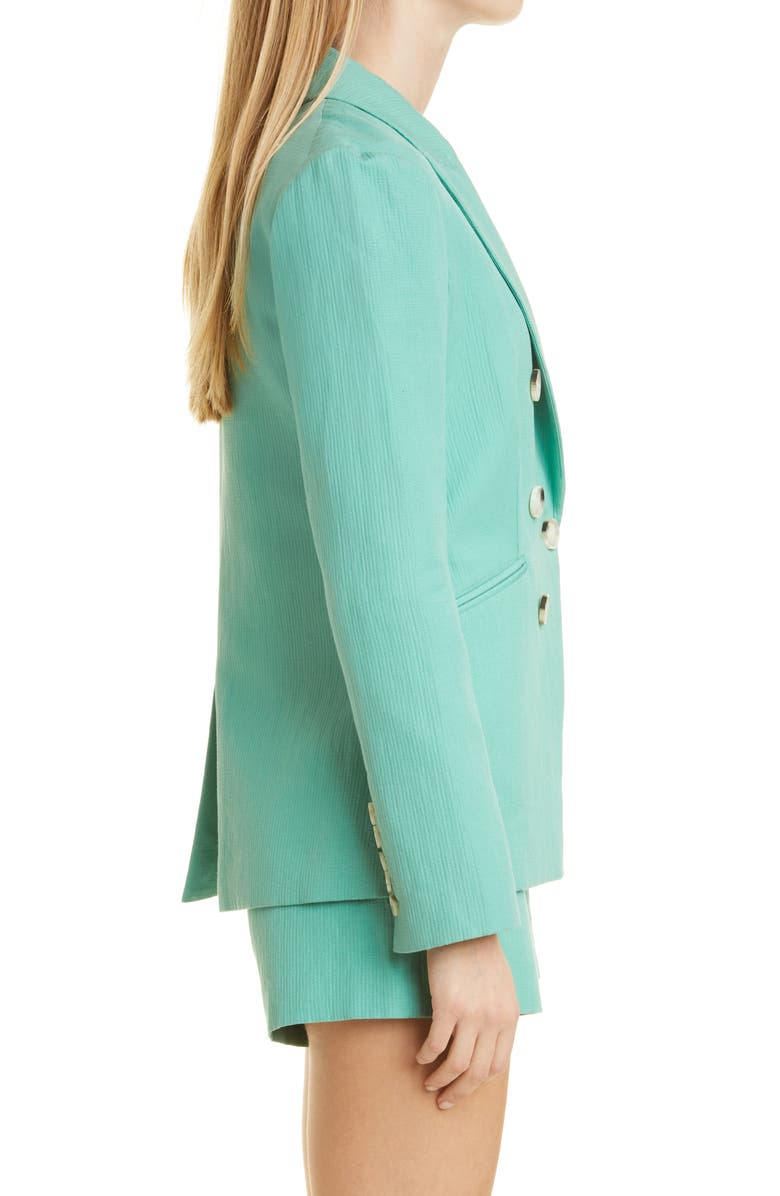 Veronica Beard Emsley Cotton & Linen Jacket, Alternate, color,