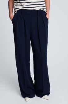Kenneth Cole High Waist Wide Leg Pants