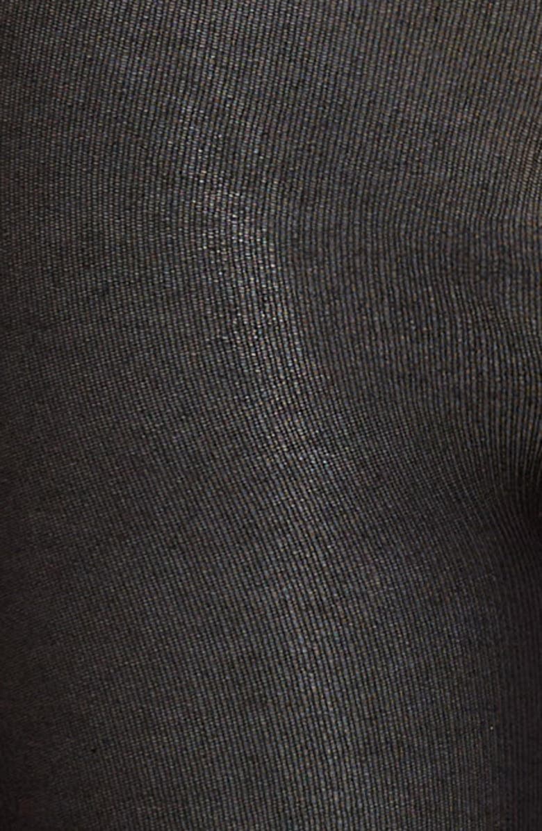 Hommegirls HG Logo Jacquard Tights, Alternate, color, Black