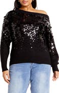 City Chic Braylin Embellished Sweater