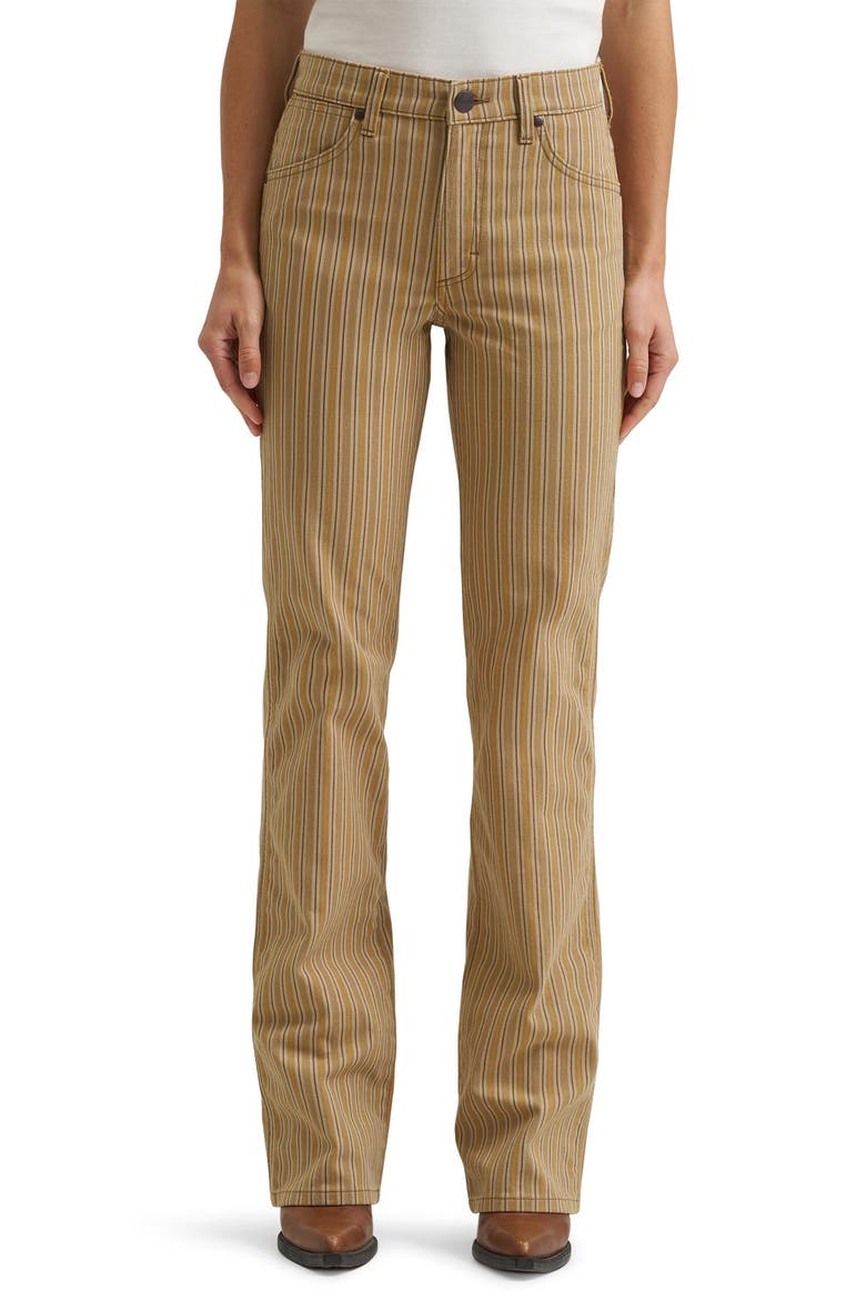 Wrancher Striped Bootcut Jeans, Main, color, GOLDRUSH STRIPE