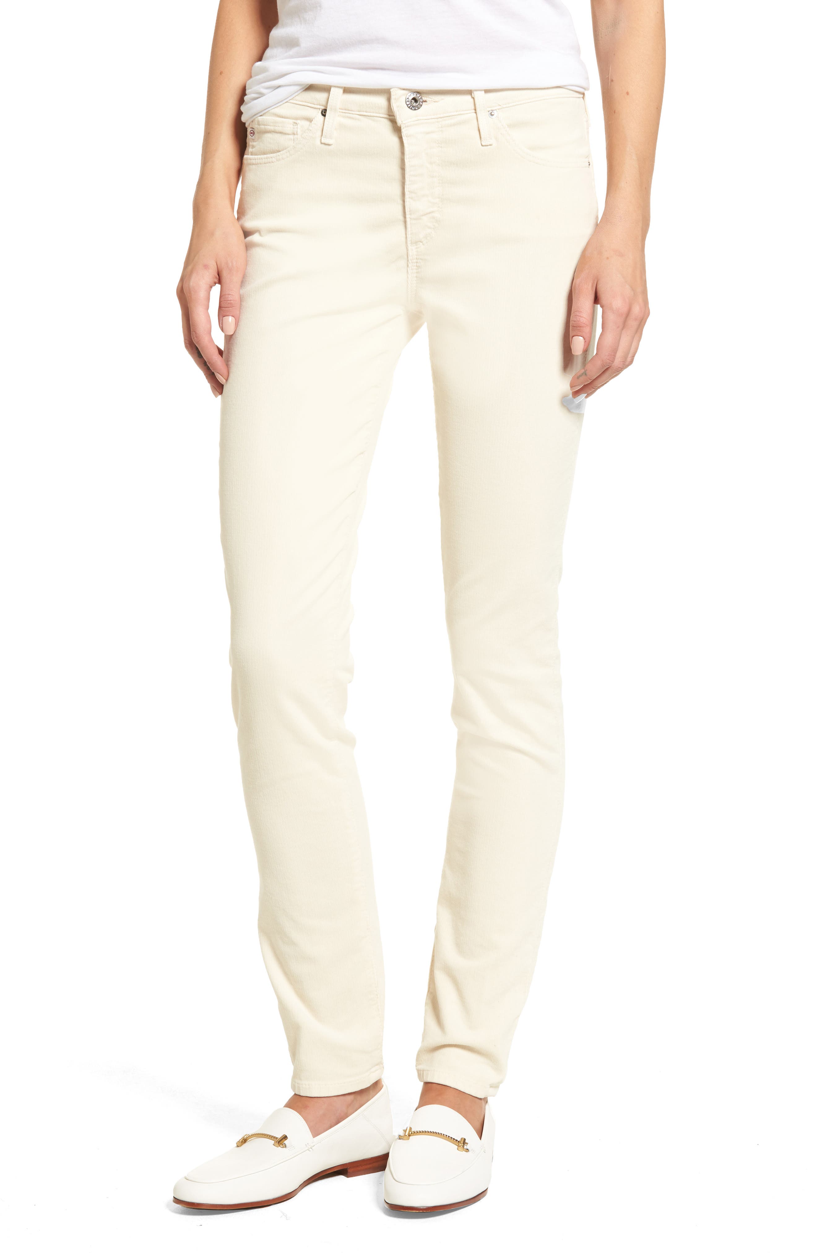 AG 'Prima' Corduroy Skinny Pants