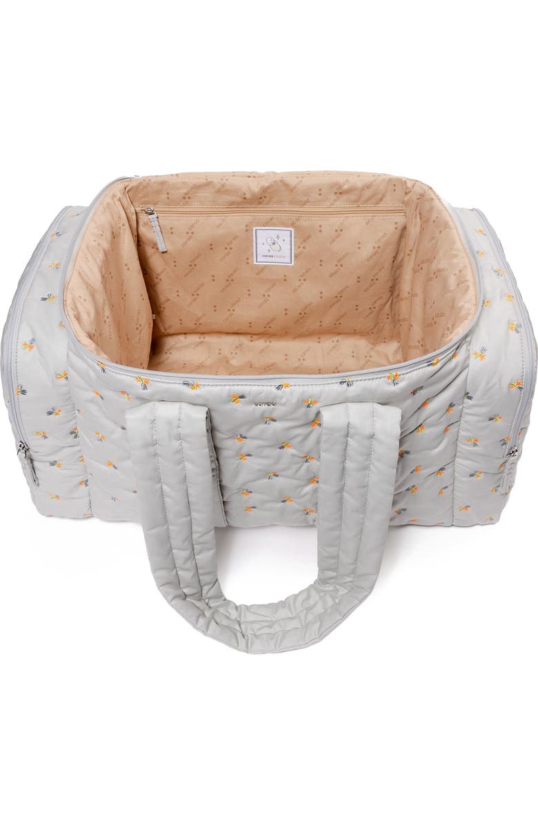 Caraa Water Repellent Organic Cotton Hospital Bag, Alternate, color, Dove - Blue