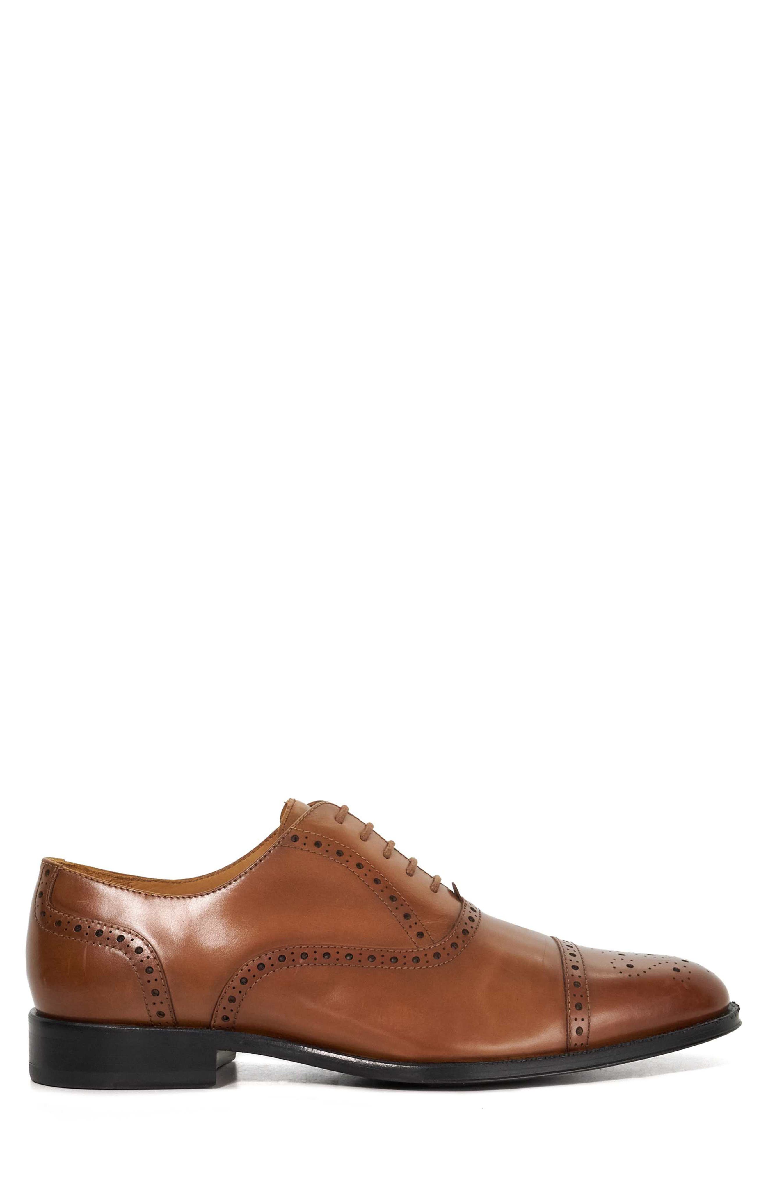 Dune London Soldiers Cap Toe Wingtip Oxford, Alternate, color, 