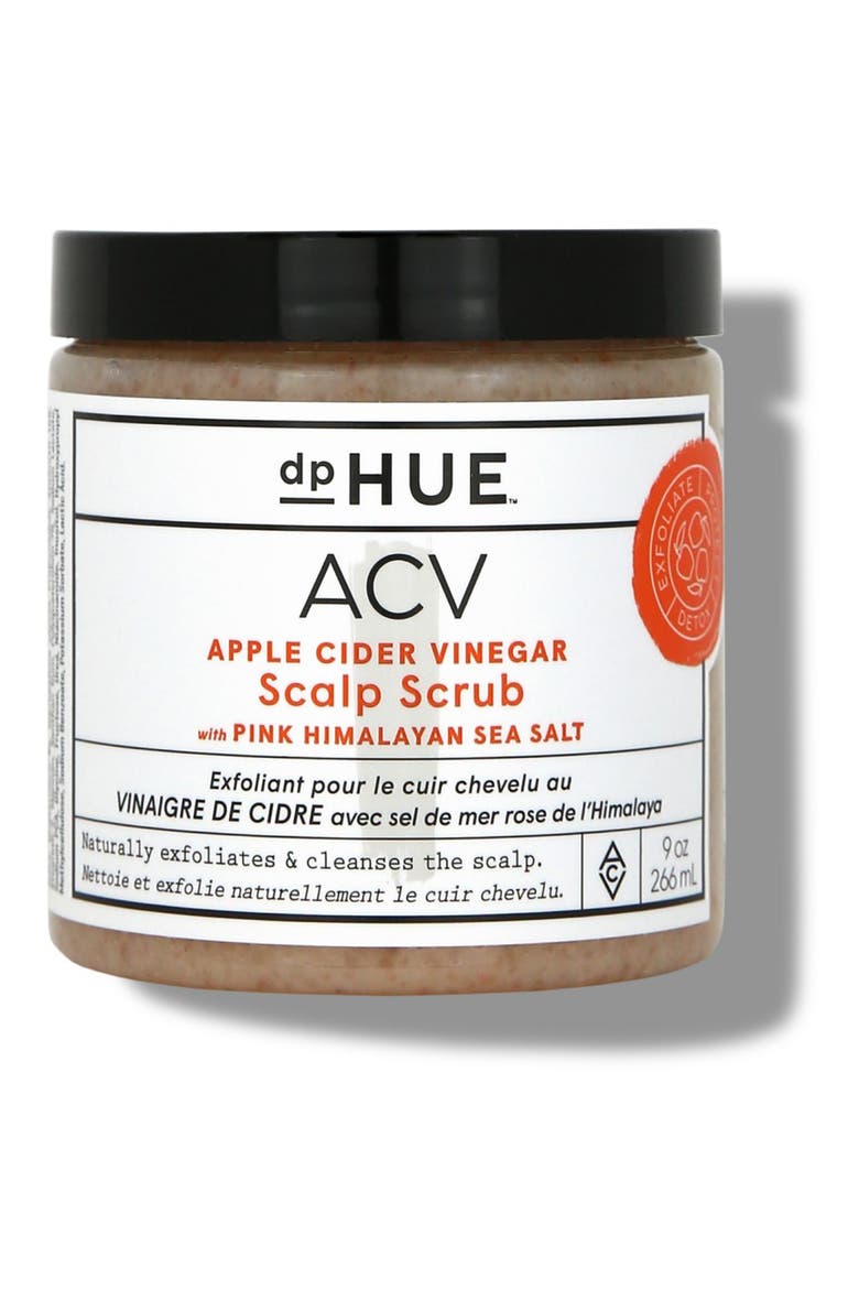 Apple Cider Vinegar Scalp Scrub with Pink Himalayan Salt, Main, color, NO COLOR