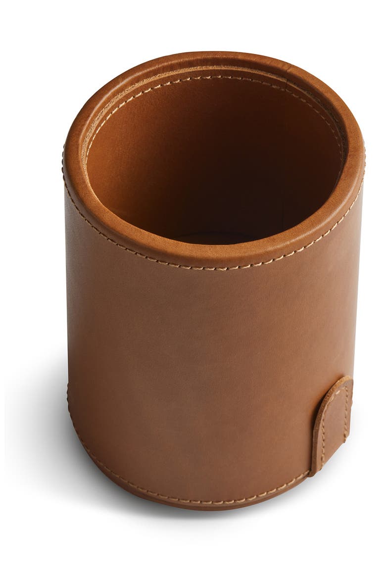 Leather Dice Cup & Dice, Alternate, color, TAN