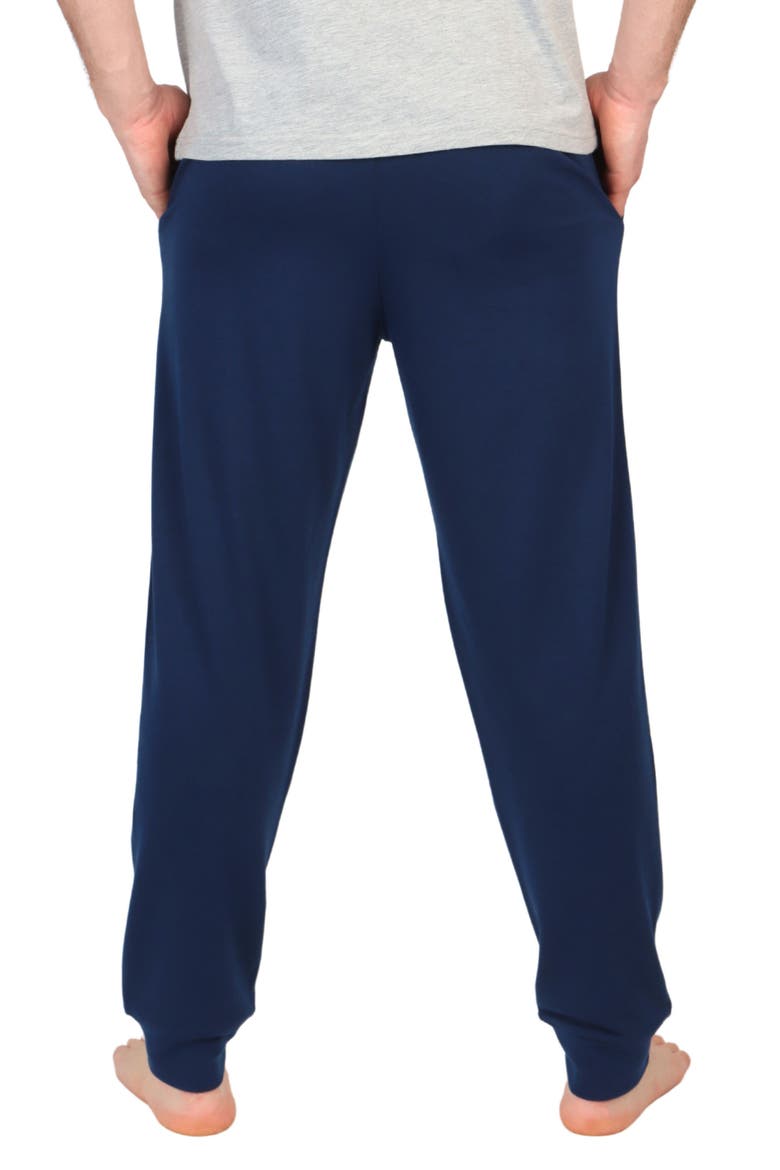 French Terry Lounge Joggers, Alternate, color, NAVY