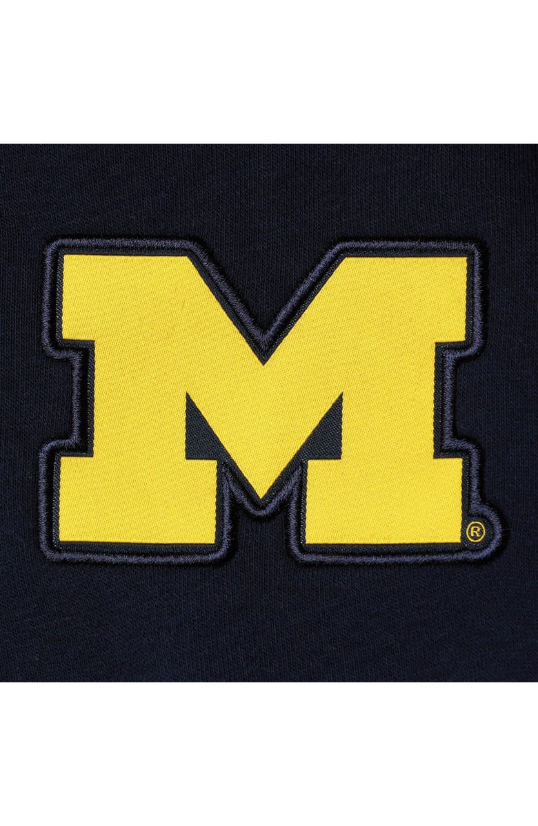 Nike Men's Nike Navy Michigan Wolverines AV-15 2.0 Slim Fit Pullover Hoodie, Alternate, color, 