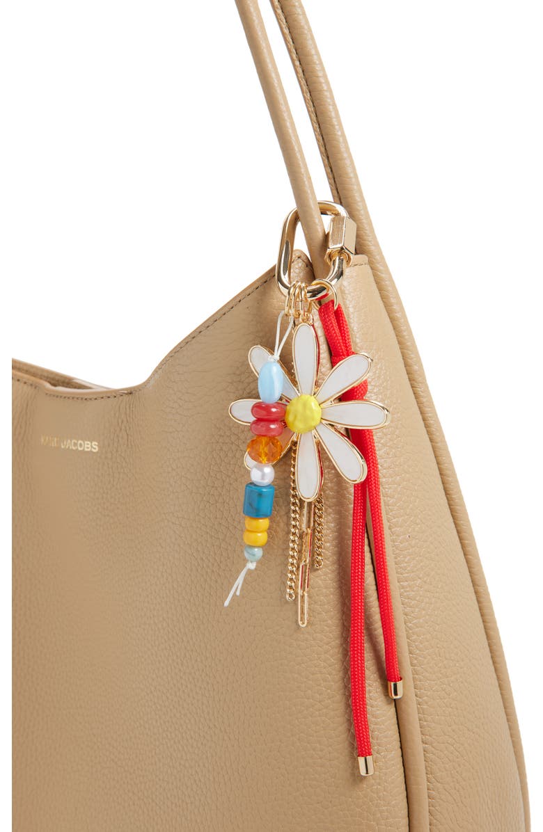 Chelsea28 Daisy Cluster Bag Charm, Alternate, color, White Multi- Gold