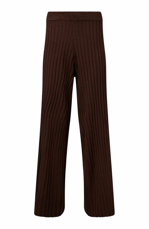 Wide Leg Pull On Pant