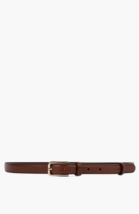 Timeless Classic Thin Leather Belt 913