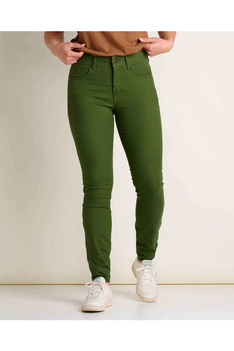Earthworks 5 Pocket Skinny Pant, Main, color, Epidote