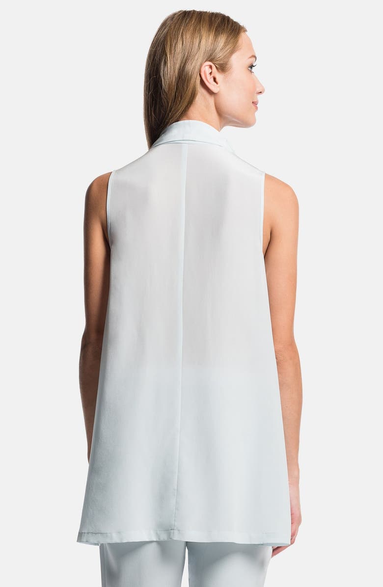 1.STATE Sleeveless Shawl Collar Blouse, Alternate, color,