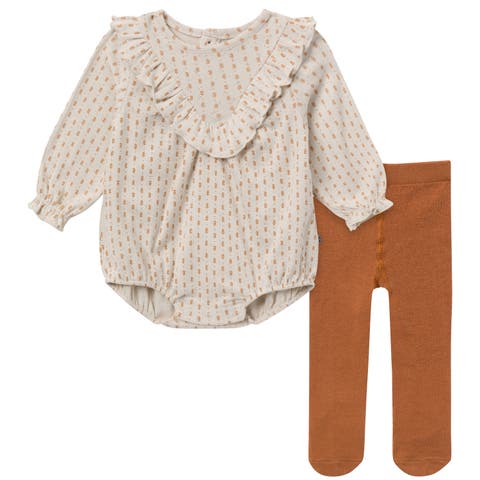 Bubble Romper and Tights Set (Baby)