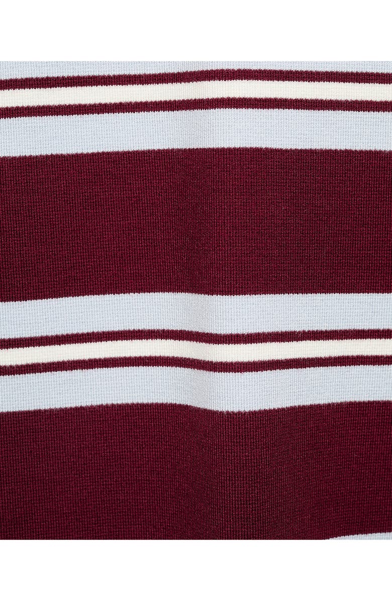 MANGO Stripe T-Shirt, Alternate, color, Maroon