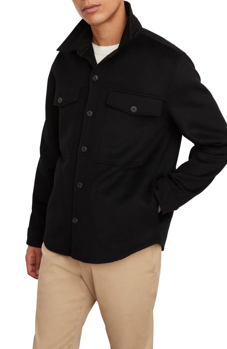 Vince Recycled Wool Blend Shirt Jacket, Alternate, color, 