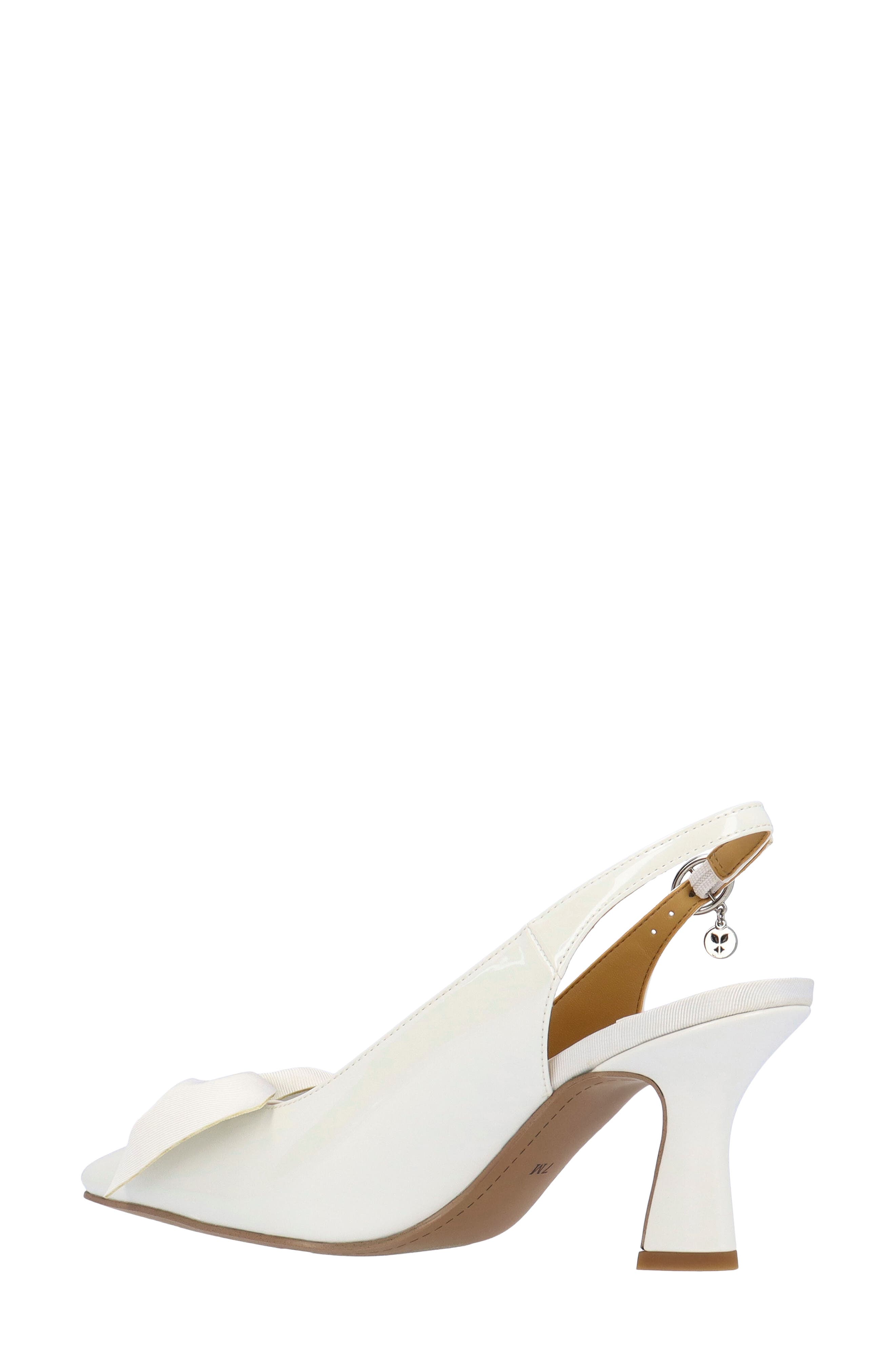 J. Reneé Harlan Slingback Pump, Alternate, color, White