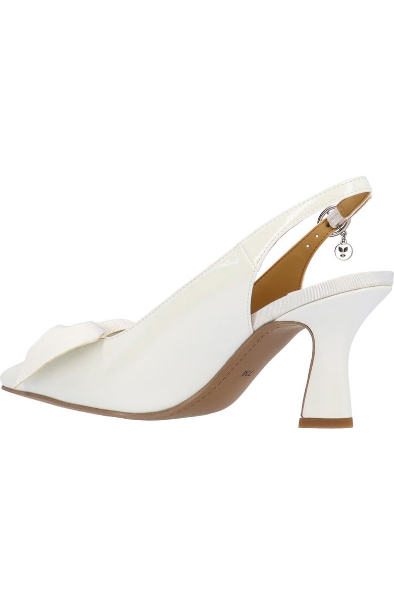 J. Reneé Harlan Slingback Pump, Alternate, color, White