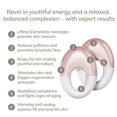 Geske Smartappguided Cool & Warm Eye Massager | 7 In Silver
