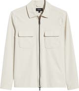 Reiss Ascend Zip-Up Shirt Jacket