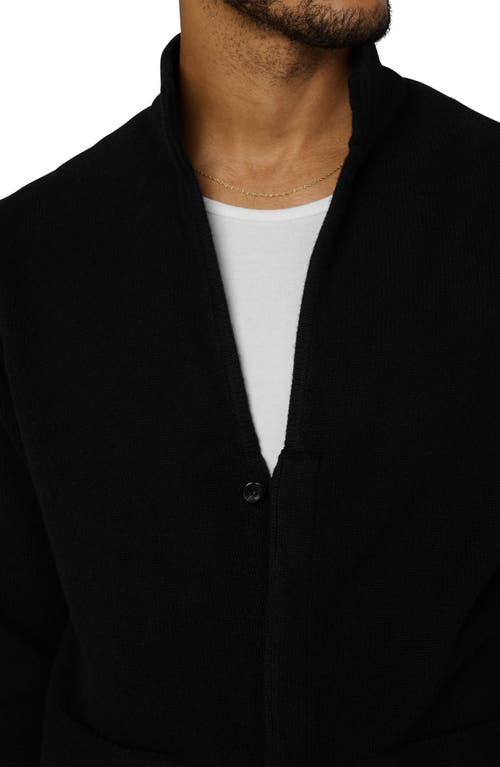 Joe's Modern Wool Cardigan In Black