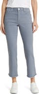 Wit & Wisdom Tatum 'Ab'Solution Frayed High Waist Ankle Flare Jeans