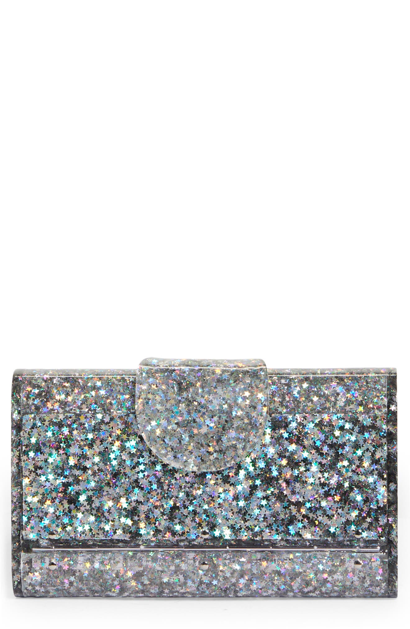 Edie Parker Mini Lara Acrylic Clutch, Alternate, color, 