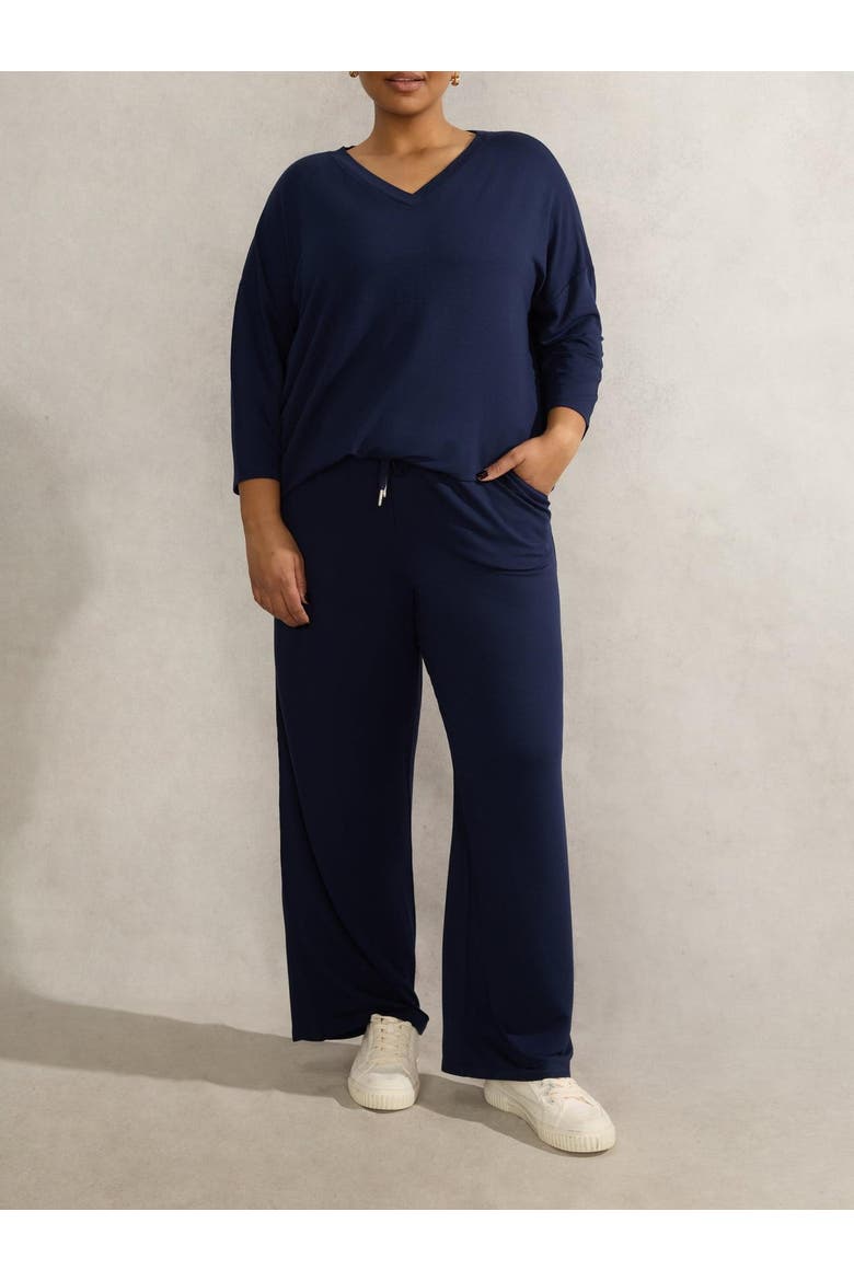 Supersoft Straight Leg Pant, Alternate, color, Navy