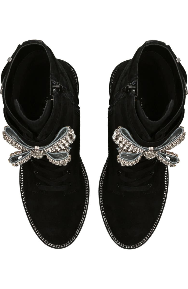 Kurt Geiger London Sutton Bow Lace-Up Boot, Alternate, color,