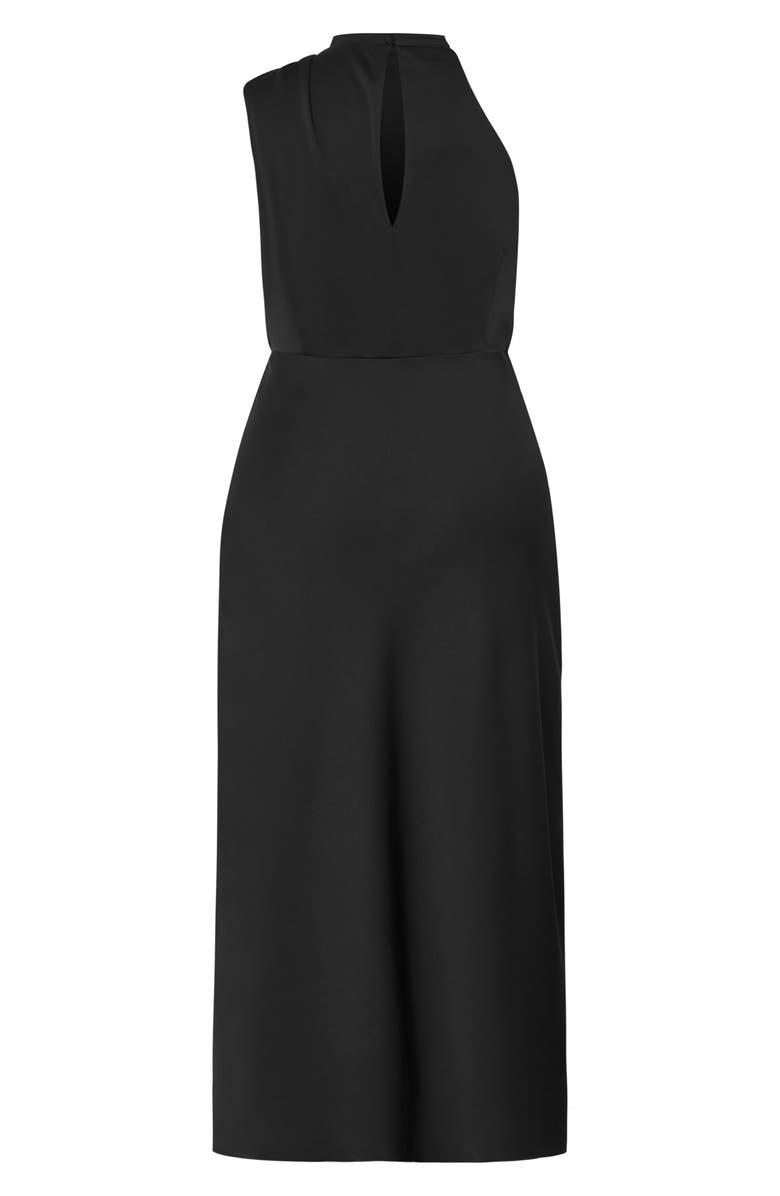 City Chic Limelight Halter Neck Midi Dress, Alternate, color,