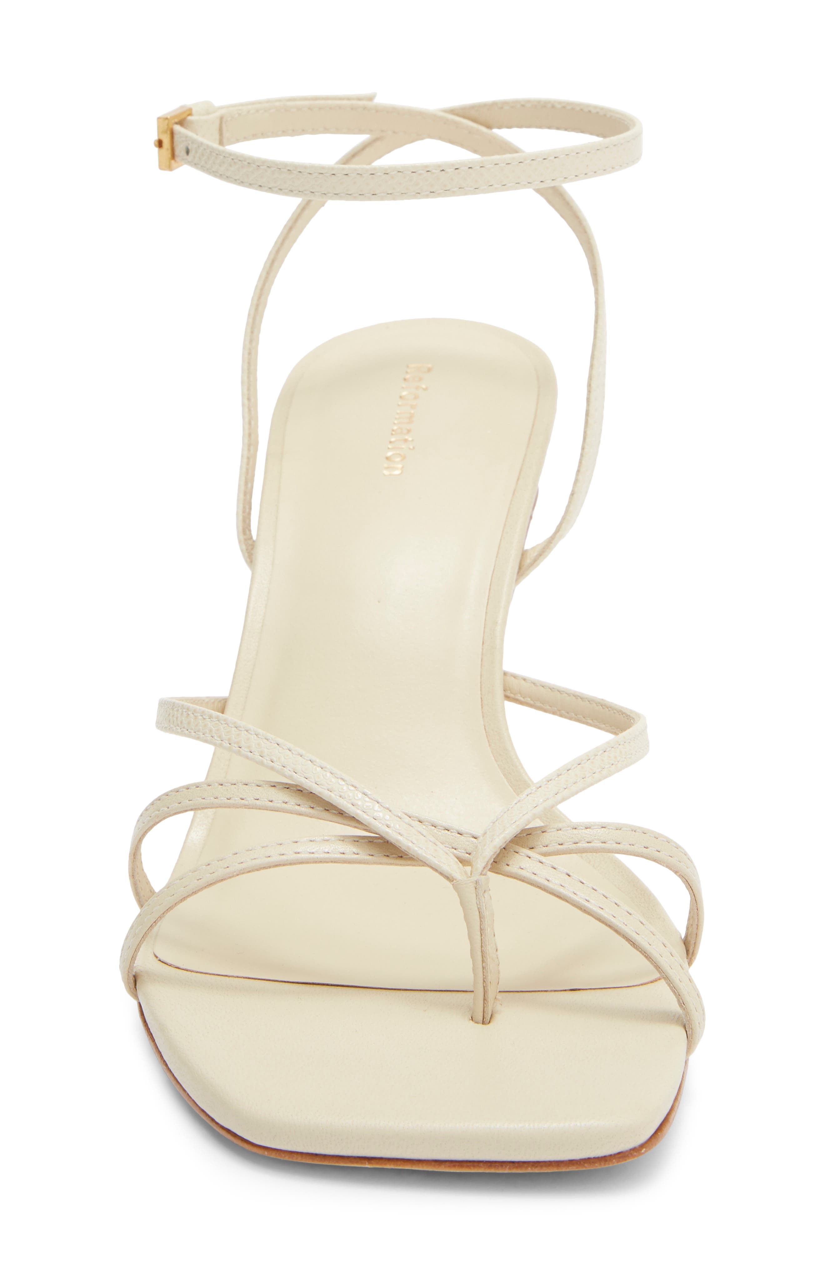 Gen Heeled Sandal, Alternate, color, ALMOND SNAKE LEATHER
