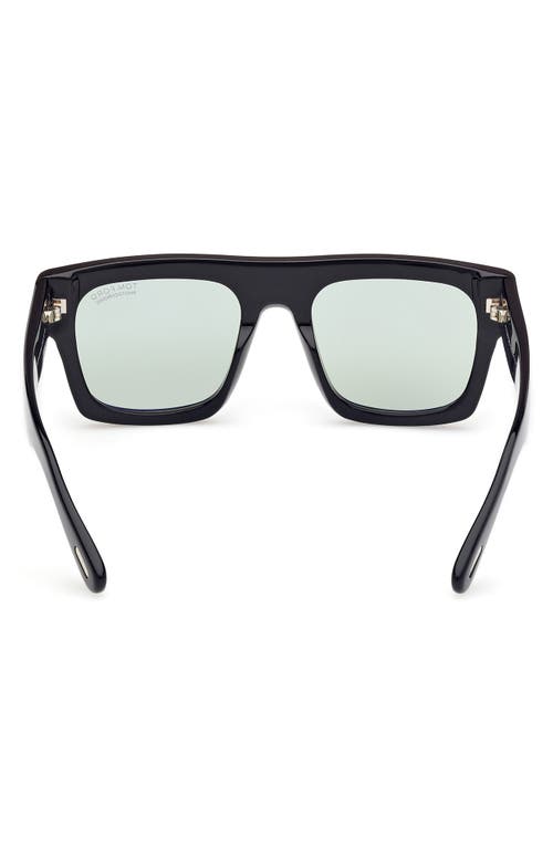 TOM FORD TOM FORD FAUSTO 53MM SQUARE SUNGLASSES