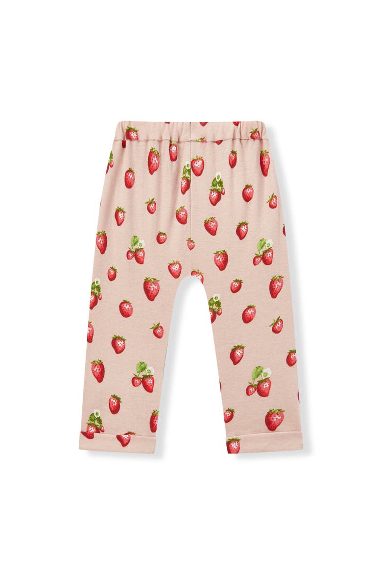Organic Cotton Jogger, Alternate, color, Strawberry