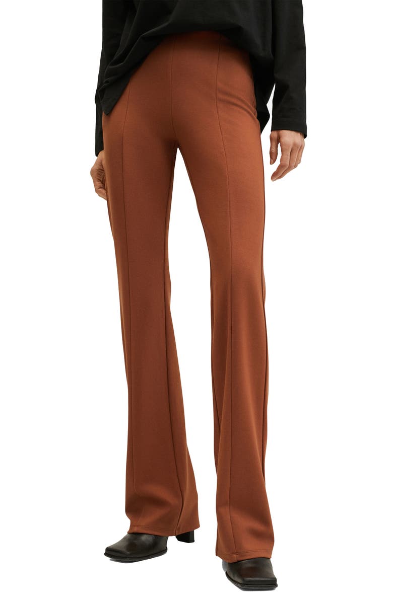 MANGO Flared Leggings, Main, color, 