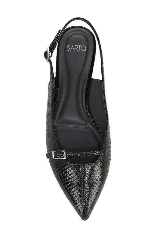 SARTO BY FRANCO SARTO SARTO BY FRANCO SARTO EMMA POINTED TOE SLINGBACK FLAT 