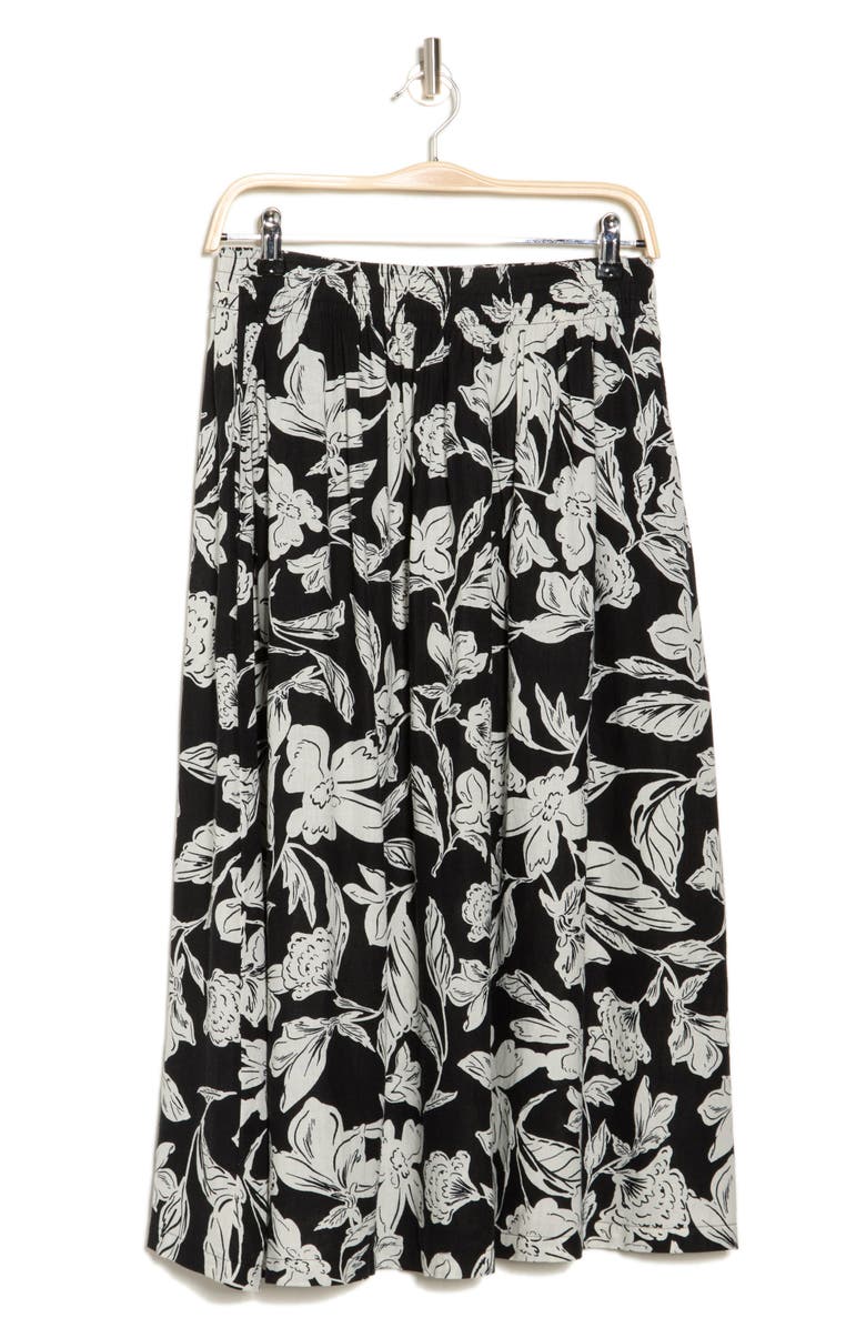 Caslon<sup>®</sup> Linen Blend Pull-On Skirt, Alternate, color, 