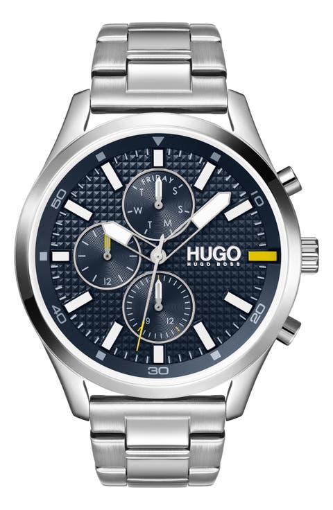 Chase Chronograph Bracelet Watch, 46mm