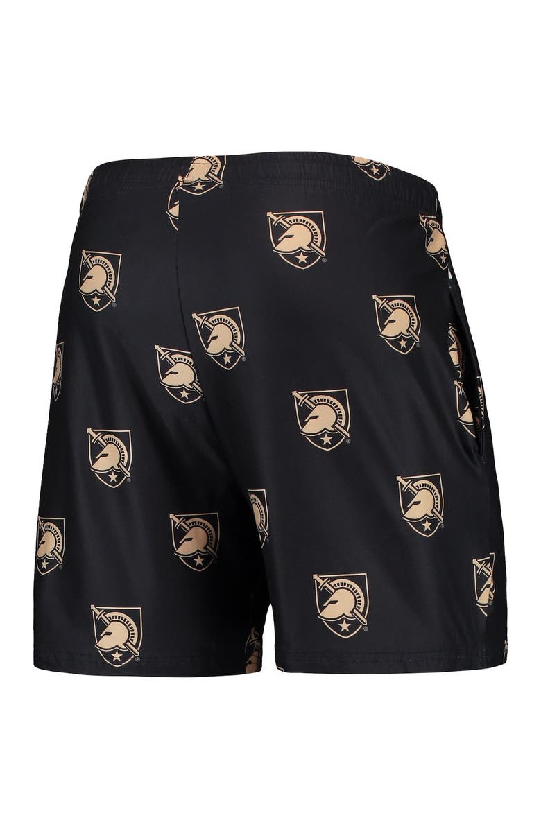 CONCEPTS SPORT Men's Concepts Sport Black Army Black Knights Flagship Allover Print Jam Shorts, Alternate, color, 